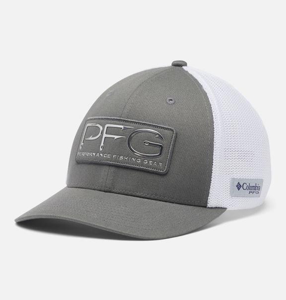 Columbia PHG Mesh Hats Silver For Men's NZ30719 New Zealand